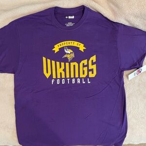 Purple Minnesota Vikings Football T-Shirt Men’s XL